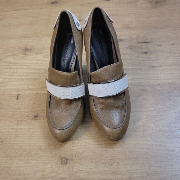 Rebecca Minkoff Leather Raven Loafer Pumps - Picture 5 of 12